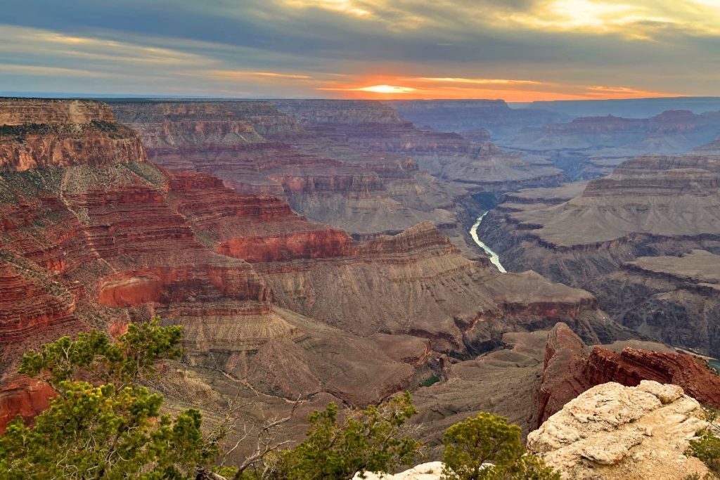 Rim Trail am Grand Canyon South Rim - Grand Canyon Country